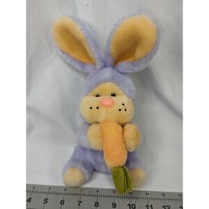Easter Rabbit Bunny Plush Carrot Purple 11 Inch MTY International Stuffed Animal